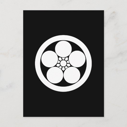 丸 梅 鉢 BRIEFKAART (Voorkant)