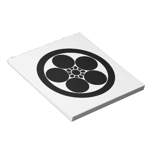 丸 梅 鉢 NOTITIEBLOK (Schuin)