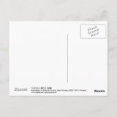 久 手 浜, Kude Beach in Wakasa, Hasui Kawase, Woodcut Briefkaart (Achterkant)