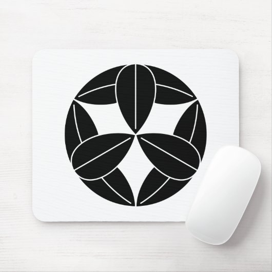 九 枚 笹 MUISMAT (Met muis)