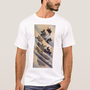 亀, 北 斎 Turtles, Hokusai, Ukiyo-e T-shirt