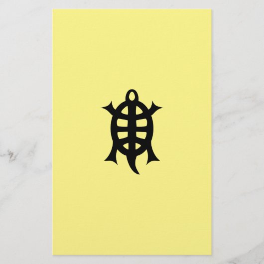 亀 字 便 箋 BRIEFPAPIER (Voorkant)