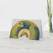 二つ折りカード 森の動物のアーチ Card -Forest Animal Arch- (Voorkant)