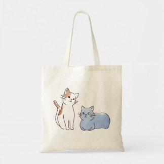 二匹の猫 TOTE BAG