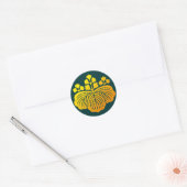 五三桐紋 RONDE STICKER (Envelop)