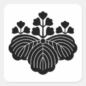 五三桐 VIERKANTE STICKER (Voorkant)