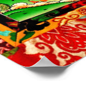 五 佛 黃 神LINEGE 5 BUDDHA YELLOW JAMBHALA Poster (Hoek)