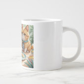 「仲良し猫の寿司時間（Cat Friends' Sushi Time）」 Grote Koffiekop (Rechts)