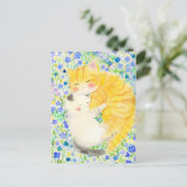 仲良し FEESTDAGENKAART (Staand voorkant)