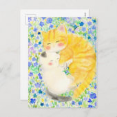 仲良し FEESTDAGENKAART (Voorkant / Achterkant)