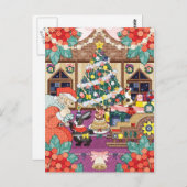 何 か毛B80000000白B100000000赤B100000000000000000000000 BRIEFKAART (Voorkant / Achterkant)