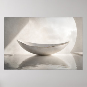 余白の器 — Aurema (Landschap) Poster