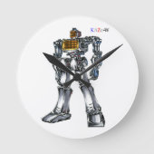 作品番号00001 「灼熱!!電気ストーブロボ」 RONDE KLOK (Voorkant)