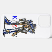 作品番号00009　「有機的細部のロボット」 Case-Mate iPhone CASE (Achterkant (horizontaal))