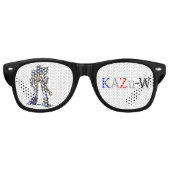 作品番号00009 「有機的細部のロボット」 RETRO ZONNEBRIL (Voorkant)