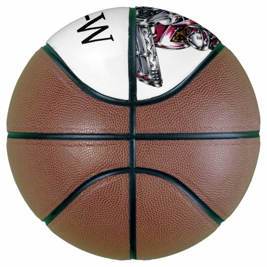 作品番号00010　「高出力荷粒子砲3連装2基装備の砲兵機」 BASKETBAL (Rechts)