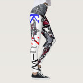 作品番号00010 「高出力荷粒子砲3連装2基装備の砲兵機」 LEGGINGS (Rechts)