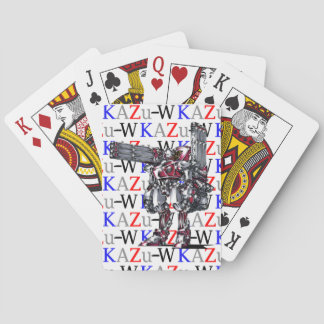 作品番号00010 「高出力荷粒子砲3連装2基装備の砲兵機」 POKERKAARTEN