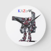 作品番号00010　「高出力荷粒子砲3連装2基装備の砲兵機」 RONDE KLOK (Voorkant)