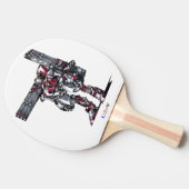 作品番号00010　「高出力荷粒子砲3連装2基装備の砲兵機」 TAFELTENNISBATJE (Zijkant)