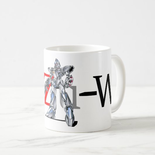 作品番号00011　「主力量産機」 KOFFIEMOK (Voorkant rechts)