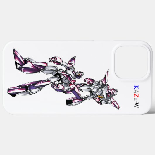 作品番号00012 「ヒーローロボ基本体」 Case-Mate iPhone CASE (Achterkant (horizontaal))