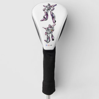 作品番号00012 「ヒーローロボ基本体」 GOLFHEADCOVER