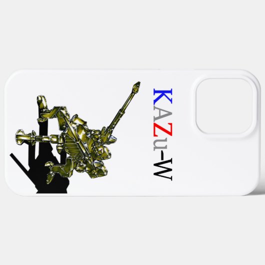 作品番号00013 「四脚歩行砲機兵」 Case-Mate iPhone CASE (Achterkant (horizontaal))