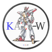 作品番号00014　「主人公用機体」 HOCKEY PUCK (Voorkant)