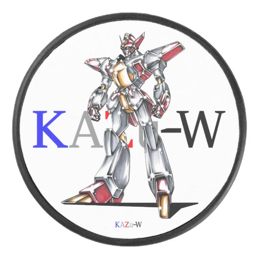 作品番号00014　「主人公用機体」 HOCKEY PUCK (Voorkant)