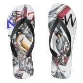 作品番号00014　「主人公用機体」 TEENSLIPPERS (Voetbed)