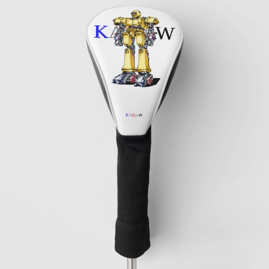 作品番号00015　「特殊用途機」 GOLFHEADCOVER (Voorkant)