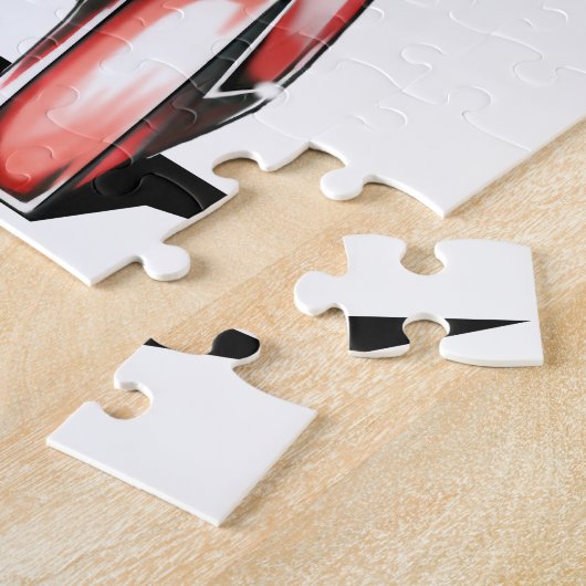 作品番号00016 「エース ロボ (Ace Robot)」パターン1 Legpuzzel (Zijkant)