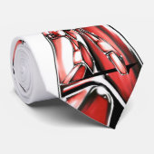 作品番号00016　「エース　ロボ　(Ace　Robot)」パターン1 Stropdas (Opgerold)