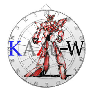 作品番号00016　「エース　ロボ　(Ace　Robot)」 Dartbord