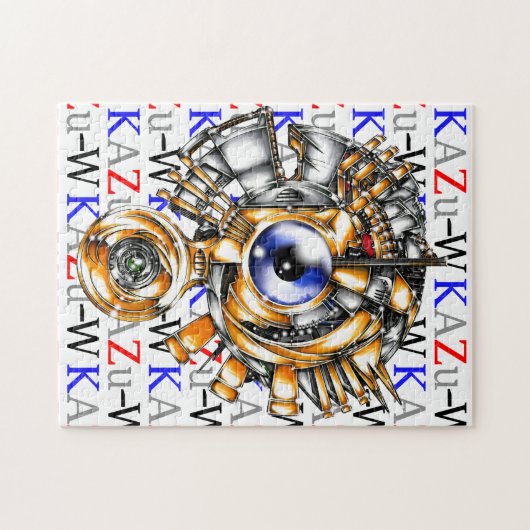 作品番号00017　「闇から点る希望の増幅装置」 LEGPUZZEL (Horizontaal)