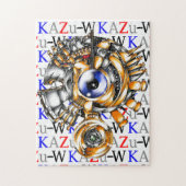 作品番号00017　「闇から点る希望の増幅装置」 LEGPUZZEL (Verticaal)