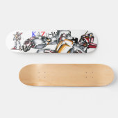 作 品00004 "主 人10000000000"番号・1 PERSOONLIJK SKATEBOARD (Horizontaal)