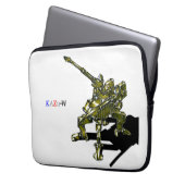 作 品 番00003 "四 脚10000000000000000000000000000000000 LAPTOP SLEEVE (Voorkant Links)