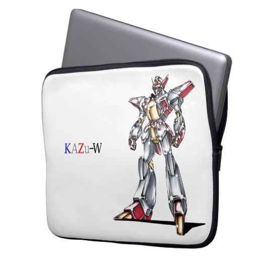 作 番号00004 "主 人10" LAPTOP SLEEVE (Voorkant Links)