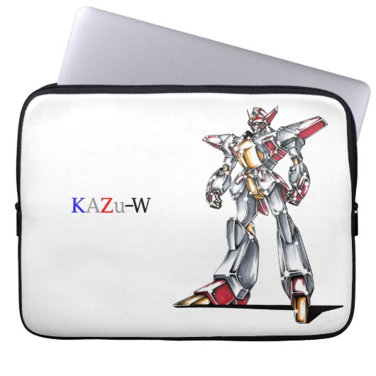 作 番号00004 "主 人10" LAPTOP SLEEVE (Voorkant)