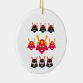 侍ニッポン KERAMISCH ORNAMENT (Rechts)