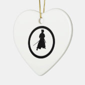 侍紋 KERAMISCH ORNAMENT (Links)