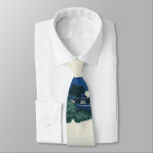 信 諏 湖, 北 Uitzicht Mt. Fuji uit het Suwa-meer, Hoku Stropdas (Gebonden)