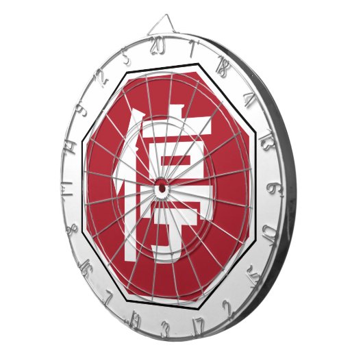 停 DARTBORD (Voorkant Rechts)