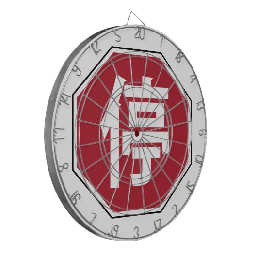 停 DARTBORD (Voorkant Links)