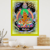 傳 承 黃 神 Lineage Geel Jambhala Poster (Keuken)