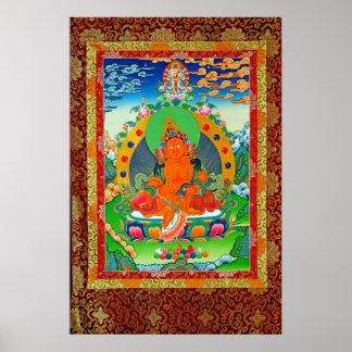 傳 承 黃 神LINEGE YELLOW JAMBHALA Poster