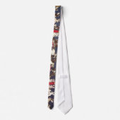 兎 の 撲, 芳 Sumo Rabbits, Yoshifuji, Ukiyo-e Stropdas (Achterkant)