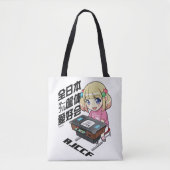 全日本テーブル筐体愛好会のキャビィちゃん TOTE BAG (Voorkant)